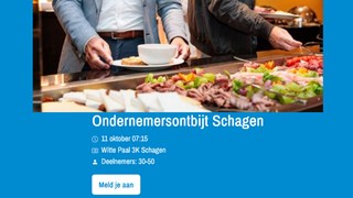 Ondernemersontbijt - 11 oktober